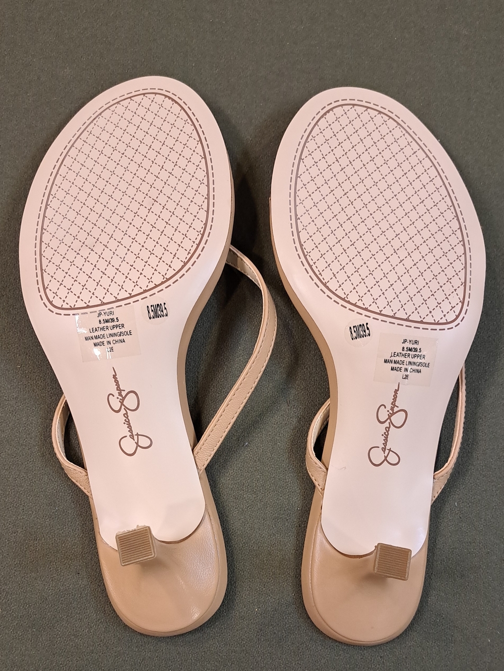 Jessica Simpson Yuri Sandal - Color: Buff - Size: 8.5 - Picture 8 of 11